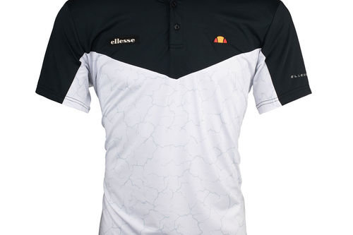 Ellesse Insinia Print Golf Polo Shirt - Image 1