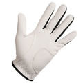 Stromberg Mens White And Black Plain Premium All-Weather 3 Pack Golf Gloves - Image 3