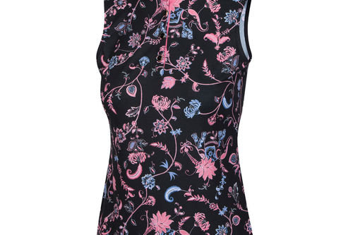 Greg Norman Majestic Sleeveless Womens Golf Polo Shirt - Image 1