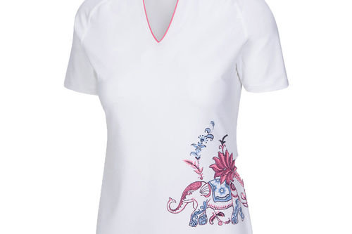 Greg Norman ML75 Sanctuary Womens Golf Polo Shirt - Image 1