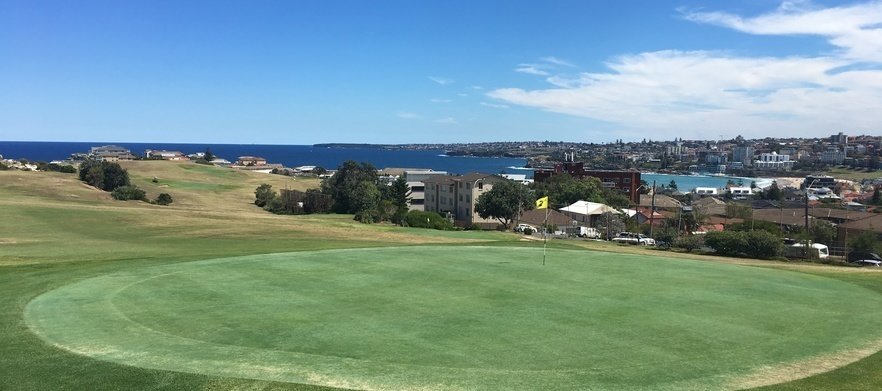 18 Holes for Two at the Iconic Bondi Golf & Diggers Club! Includes a shared motorised cart and drinks