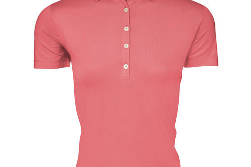 Greg Norman Shark Logo Womens Golf Polo Shirt - Image 1