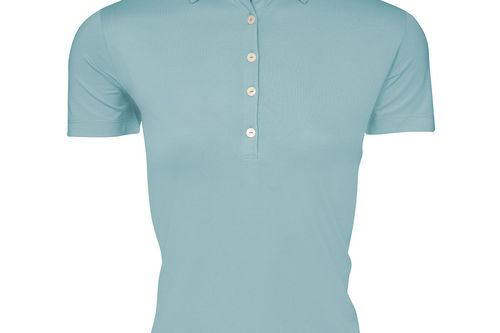 Greg Norman Shark Logo Womens Golf Polo Shirt - Image 1