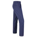 Oscar Jacobson Mens Navy Blue Lightweight Davenport Regular Fit Golf Trousers - Image 1