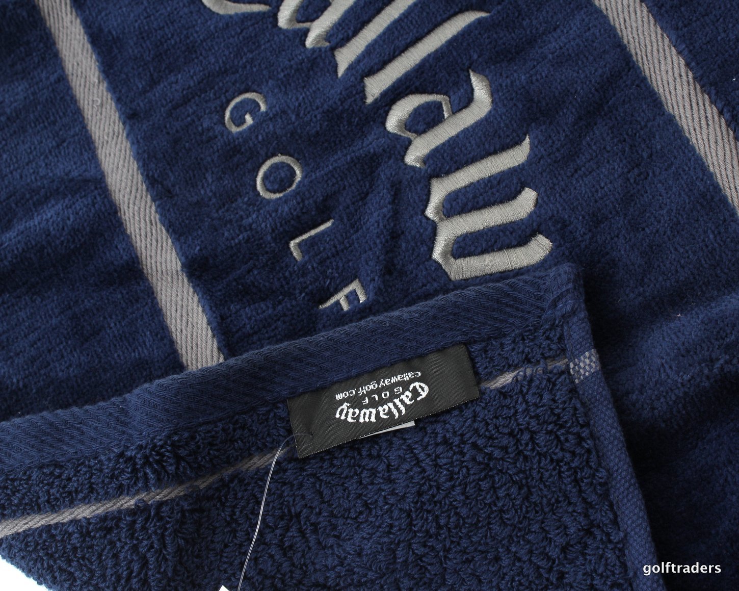 CALLAWAY GOLF TOWEL 9" X 30" NAVY NEW E2240 just 30.00