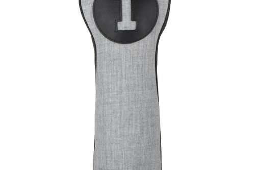 Titleist Heather & Leather Golf Driver Head Cover - Image 1