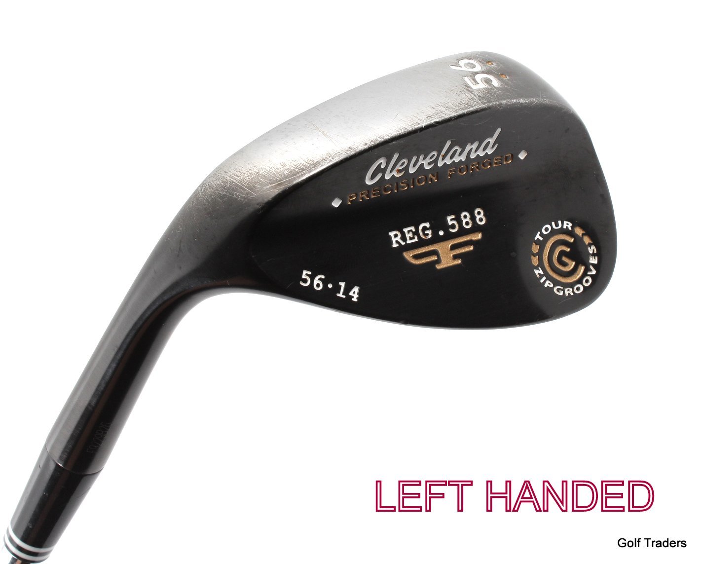 Sand Wedge Cleveland Tour Action REG 588 TSC – 56° – Acier Dynamic Gold – Raide – Occasion