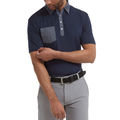 FootJoy Pocket Lisle Golf Polo Shirt - Image 4