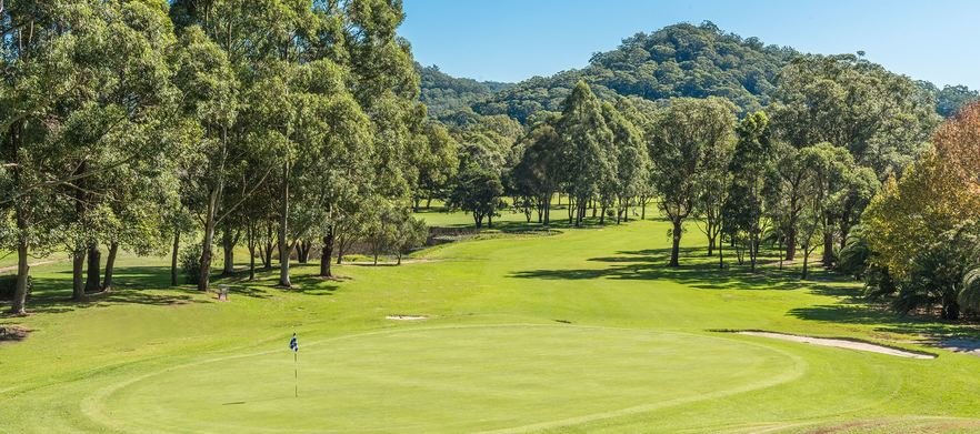 18 Holes for Four in Motorised Carts with Drinks at the Beautiful Gosford Golf Club!