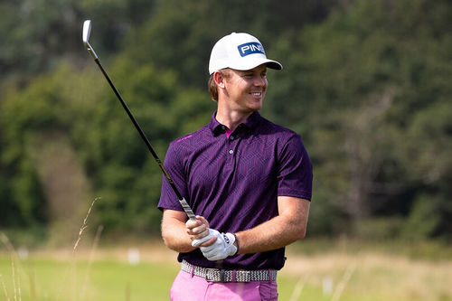 PING Cubic Jacquard Golf Polo Shirt - Image 4