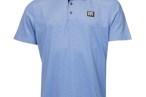 DKNY Oxford Golf Polo Shirt - Image 1