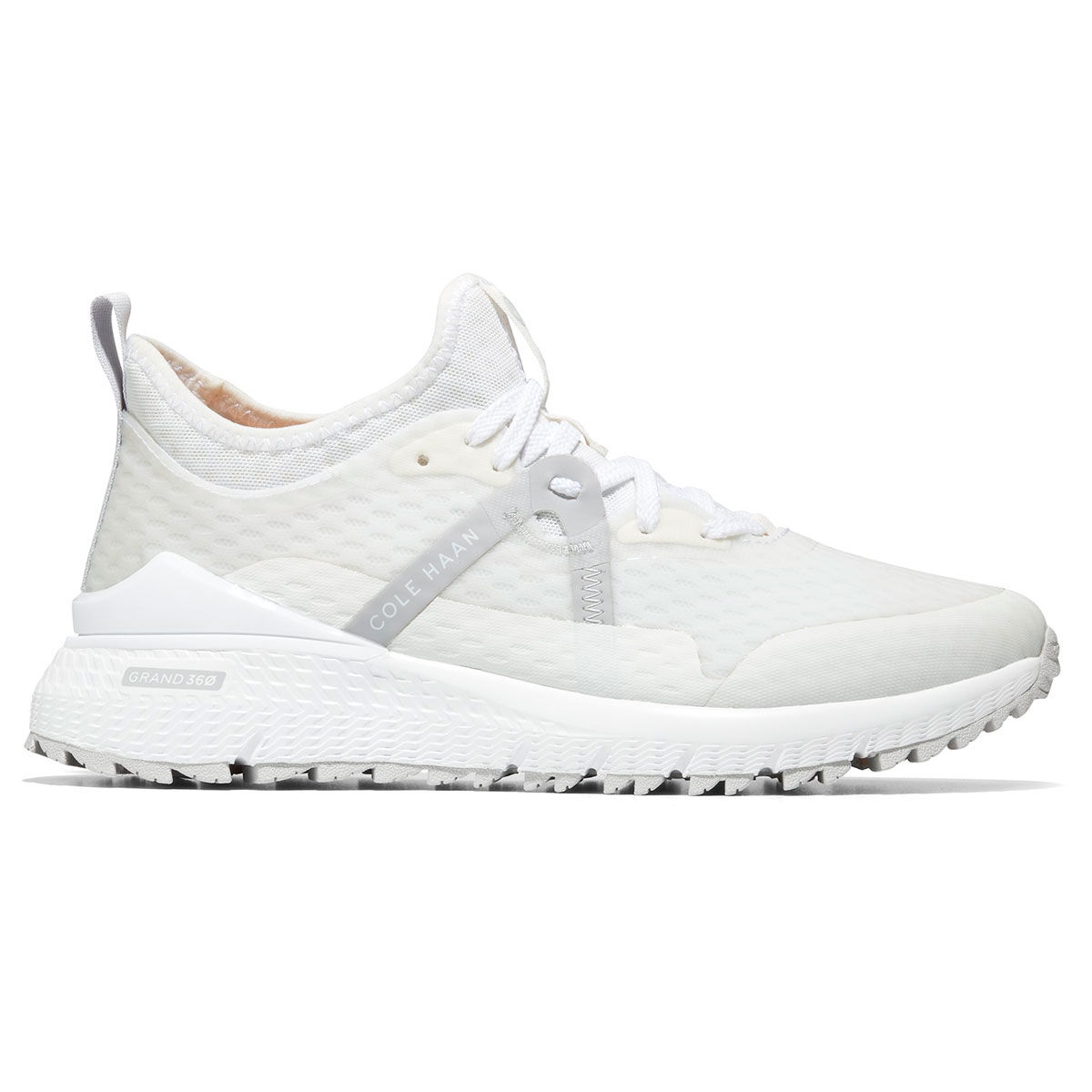 Cole Haan Womens White ZeroGrand Overtake Golf Shoes just £125.99