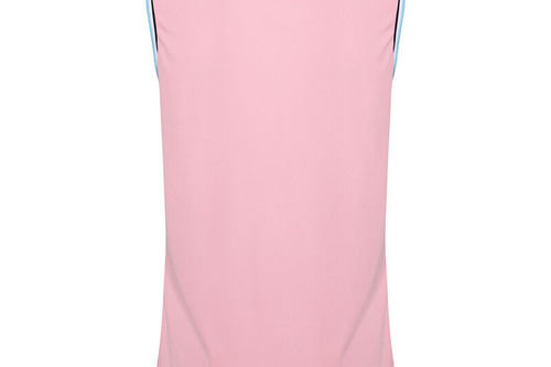 Benross Tipped Sleeveless Womens Golf Polo Shirt - Image 2