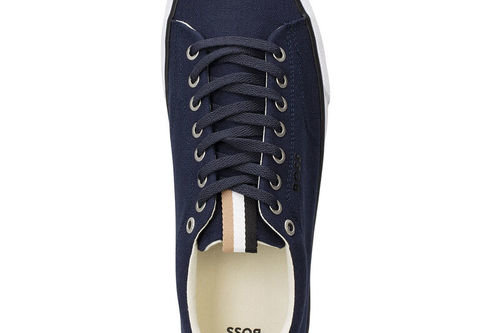Hugo Boss Aiden Cotton-Canvas Trainers - Image 3