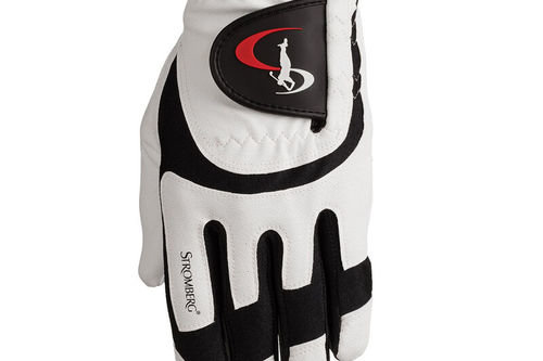 Stromberg Mens White And Black Plain Premium All-Weather 3 Pack Golf Gloves - Image 2