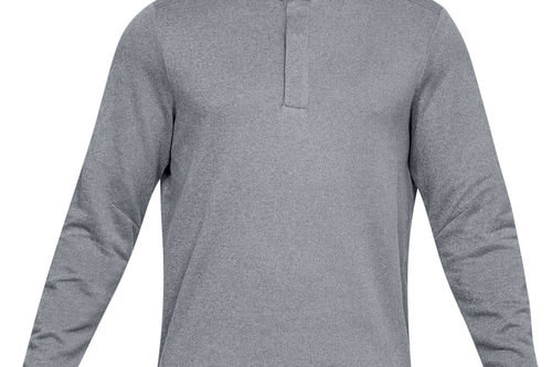 Under Armour Heather Snap Mock Golf Sweater - Image 1