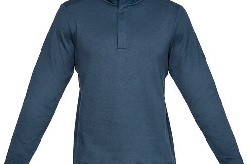 Under Armour Heather Snap Mock Golf Sweater - Image 1