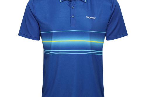 Stromberg Men`s Chest Band Golf Polo Shirt - Image 1