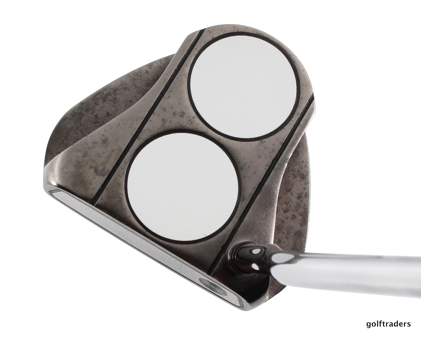 ODYSSEY WHITE ICE 2BALL VLINE PUTTER 35" + COVER E2369 just 140.00