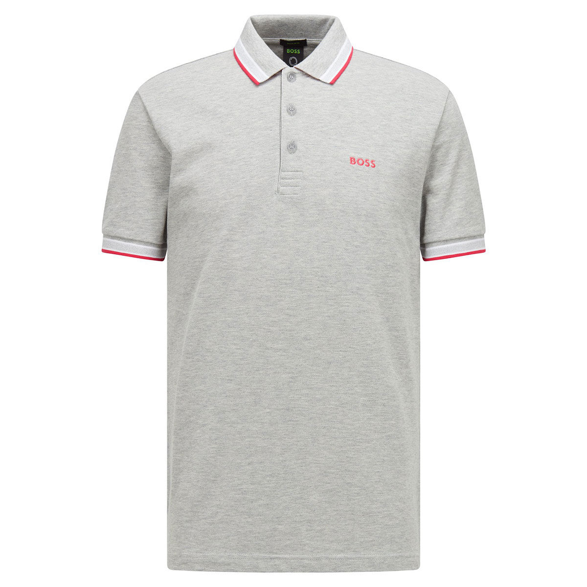 Hugo Boss Mens Grey Paddy Golf Polo Shirt just £54.99