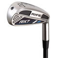 Rife Mens Black and Silver Rx7 Utility Graphite Uniflex Right Hand Iron - Image 1