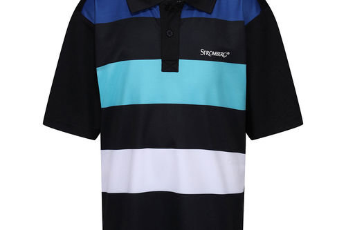 Stromberg Junior Beat Stripe Golf Polo Shirt - Image 1