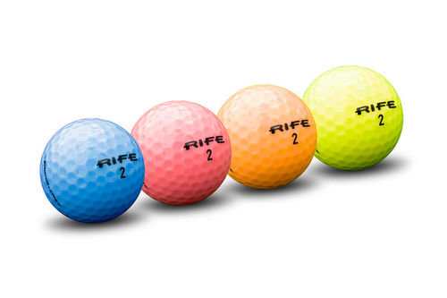 Rife RX Soft Distance Coloured Ladies 12 Ball Pack - Image 2