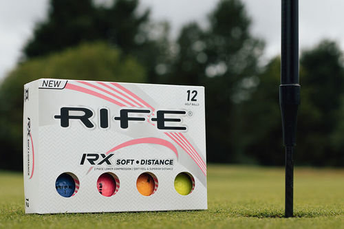 Rife RX Soft Distance Coloured Ladies 12 Ball Pack - Image 3