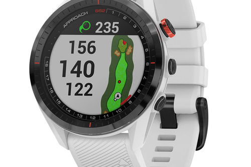 Garmin White and Black Approach S62 Golf GPS Watch - Image 1