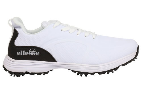 Ellesse Mens White Plain Evron Golf Shoes - Image 1