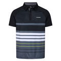 Stromberg Men's Stripe Golf Polo Shirt - Image 1