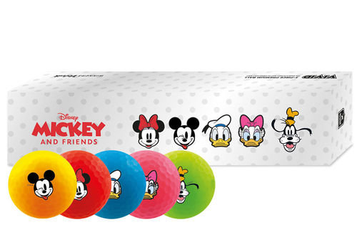 Volvik Vivid Disney 5 Golf Ball Pack - Image 1