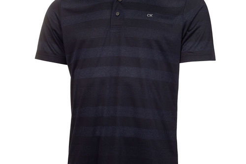 Calvin Klein Men's Shadow Stripe Golf Polo Shirt - Image 1