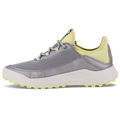 ECCO Womens Grey and Yellow Core Mesh Golf Shoes - Image 3