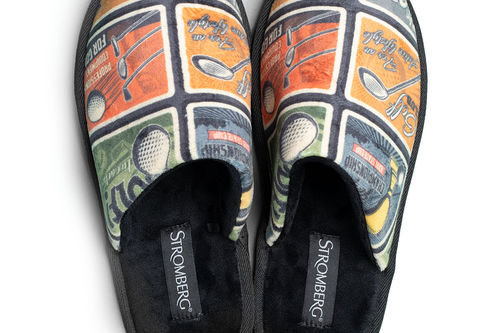 Stromberg Men's Golf Driver & Tee Mule Golf Slippers - Image 1