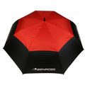 Benross Black And Red Lightweight Plain Double Canopy Golf Umbrella - Image 2