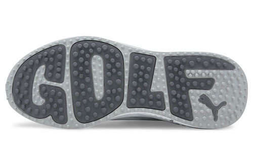 PUMA Golf Mens Navy Blue and White Waterproof GS-Fast Golf Shoes - Image 2