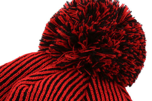 Benross Black and White Knitted Junior Golf Bobble Hat | American Golf - Image 2