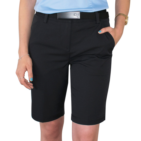 Puma Womens Pounce Bermuda Golf Shorts - Black just $69.95, save $20.00!