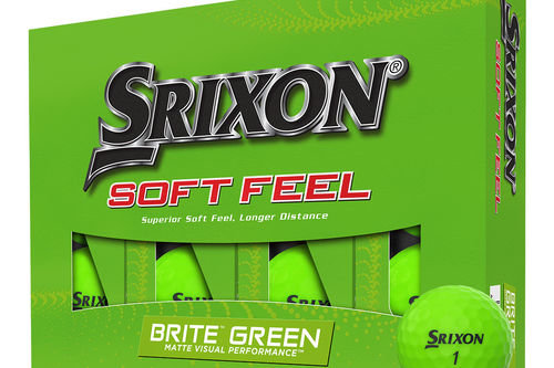 Srixon Soft Feel Brite 12 Golf Ball Pack - Image 1