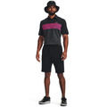 Under Armour Men's Playoff 3.0 Low Round Stripe Golf Polo Shirt - Image 4