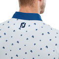 FootJoy Men's Scattered Floral Golf Polo Shirt - Image 3