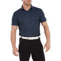 FootJoy Men's Glass Print Golf Polo Shirt - Image 1