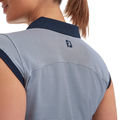 FootJoy Womens End on End Striped Lisle Golf Polo Shirt - Image 3