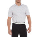 FootJoy Men's Glass Print Golf Polo Shirt - Image 1