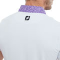 FootJoy Men's Tossed Tulip Trim Golf Polo Shirt - Image 3