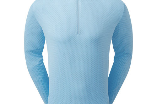 FootJoy Men's Tonal Print Knit Half Zip Golf Mid Layer - Image 1