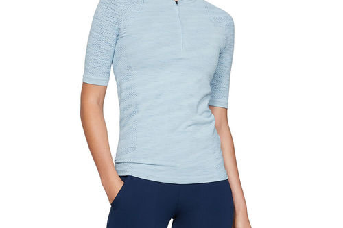 Under Armour Seamless Zip Womens Golf Polo Shirt - Image 4