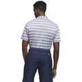 adidas Men's Two-Colour Striped Golf Polo Shirt - Image 2