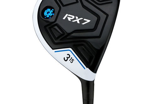 Rife Black and White RX7 Right Hand Graphite Stiff Golf Fairway Wood - Image 1